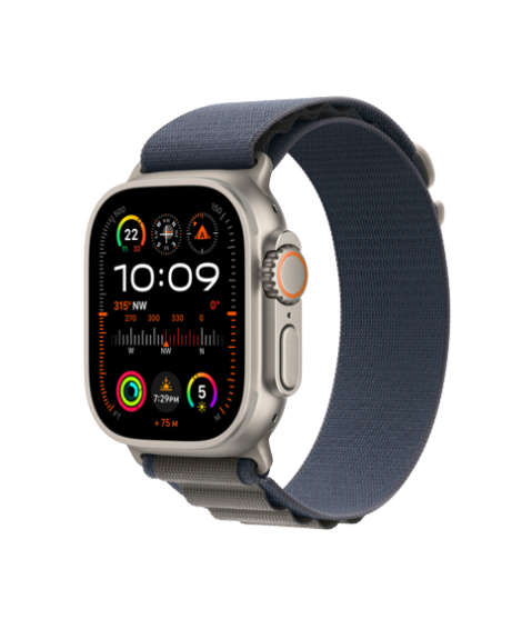 Apple Watch Ultra 2 GPS + Cellular, 49mm Titanium Case with Alpine Loop 